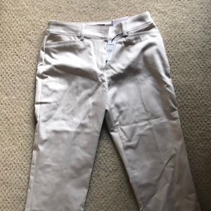 Express mid rise straight leg chinos
